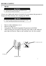 Предварительный просмотр 7 страницы Bush Power G2000i Manual