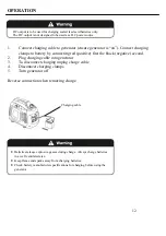 Предварительный просмотр 12 страницы Bush Power G2000i Manual