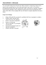 Предварительный просмотр 16 страницы Bush Power G2000i Manual