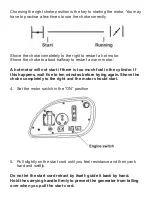 Preview for 13 page of Bush Power G2000X Operating Instructions Manual