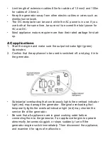 Preview for 17 page of Bush Power G2000X Operating Instructions Manual