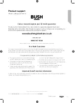 Предварительный просмотр 31 страницы Bush 134250099 Instruction Manual