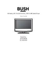 Preview for 1 page of Bush 32/133DVDB User Manual