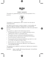 Preview for 21 page of Bush 915/3219 Instruction Manual