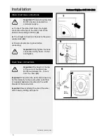 Предварительный просмотр 6 страницы Bush A147CR6B Installation & User'S Instructions