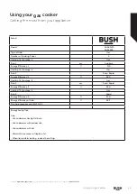 Preview for 35 page of Bush AG56SBX Instruction Manual