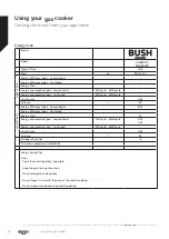 Предварительный просмотр 34 страницы Bush AG56TBX Instruction Manual