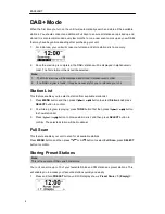 Preview for 8 page of Bush BAS520BT User Manual