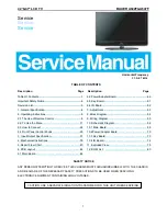 Предварительный просмотр 1 страницы Bush bauer a642f Service Manual