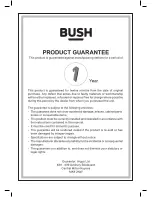 Preview for 7 page of Bush BC-310D Instruction Manual