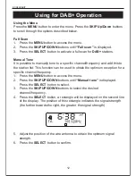 Предварительный просмотр 12 страницы Bush BCR26DABIP Instruction Manual