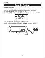 Предварительный просмотр 17 страницы Bush BCR26DABIP Instruction Manual