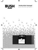 Bush BD-618 AM/FM Instruction Manual preview