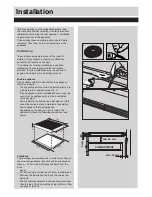 Preview for 7 page of Bush BPCH60B BLACK Installation & User'S Instructions