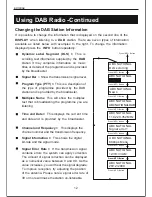 Preview for 12 page of Bush BR10DAB Insrtuction Manual