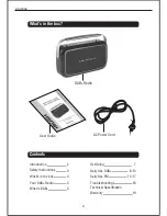 Preview for 4 page of Bush BR20DAB Instruction Manual