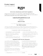 Preview for 39 page of Bush BT60ELB Instruction Manual