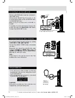 Предварительный просмотр 14 страницы Bush BTVD91186B Installation & Operating Instructions Manual