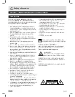 Предварительный просмотр 3 страницы Bush CBB1MP3 Instruction Manual