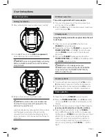 Предварительный просмотр 5 страницы Bush CBB318i Instruction Manual