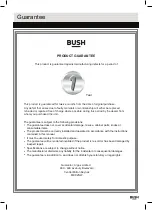 Preview for 11 page of Bush CBB31iBLK Instruction Manual