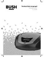 Preview for 1 page of Bush CD-212DAB Instruction Manual