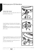 Preview for 16 page of Bush CD-78D Instruction Manual