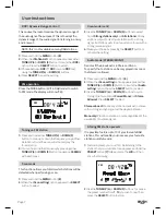 Предварительный просмотр 8 страницы Bush CDAB4312R Instruction Manual