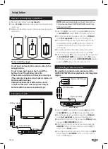 Preview for 8 page of Bush CDVD100W1SWM Instruction Manual