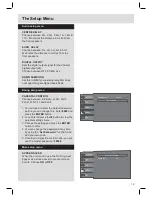 Preview for 20 page of Bush CHT101DVD Quick Setup Manual