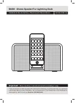 Предварительный просмотр 1 страницы Bush CSPK258WWi Installation & User'S Instructions