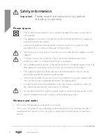 Предварительный просмотр 6 страницы Bush CSPK4012BT Instruction Manual