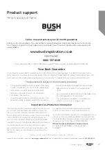 Preview for 27 page of Bush CTT5 Instruction Manual