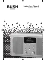 Bush DAB/FM Radio with Bluetooth Instruction Manual предпросмотр