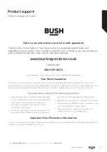 Preview for 43 page of Bush DHBDFBL60B Instruction Manual