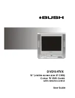 Preview for 1 page of Bush DVD154TVX User Manual