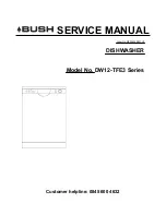 Bush DW12-TFE3 Service Manual предпросмотр