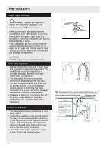 Предварительный просмотр 6 страницы Bush DWFS146W Installation And User Instructions Manual