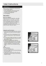 Preview for 9 page of Bush DWFS146W Installation And User Instructions Manual