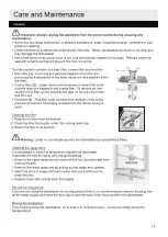 Предварительный просмотр 19 страницы Bush DWFS146W Installation And User Instructions Manual