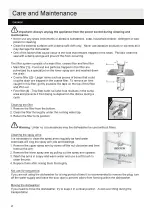 Preview for 22 page of Bush DWFS147SS Installation & User'S Instructions