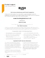 Preview for 36 page of Bush DWINT125W Instruction Manual