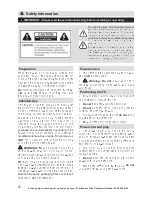 Предварительный просмотр 4 страницы Bush ELED22134FHDDVDCNTD Installation & Operation Instructions