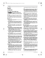 Предварительный просмотр 4 страницы Bush GBM Professional 6 Original Instructions Manual