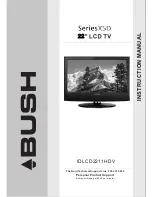 Preview for 1 page of Bush IDLCD1910HD Instruction Manual