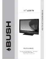 Preview for 1 page of Bush IDLCD2204HD Instruction Manual