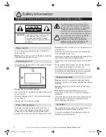 Предварительный просмотр 4 страницы Bush LE-58GCL-B Installation & Operating Instructions Manual