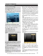 Preview for 31 page of Bush LED24265DVDCNTD Installation & Operating Instructions Manual