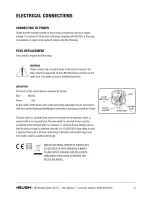 Предварительный просмотр 7 страницы Bush LT1511WCW User Manual