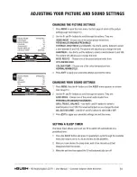 Предварительный просмотр 31 страницы Bush LT1511WCW User Manual